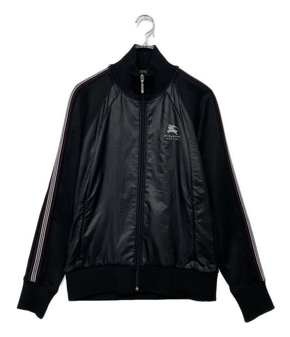 BURBERRY BLACK LABEL トラックジャケット ジャージ ブラック BMV66-710-09 メンズ SIZE 2 バーバリーブラックレーベル
