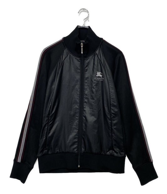 BURBERRY BLACK LABEL トラックジャケット ジャージ ブラック BMV66-710-09 メンズ SIZE 2 バーバリーブラックレーベル