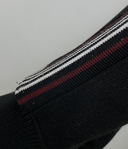 BURBERRY BLACK LABEL トラックジャケット ジャージ ブラック BMV66-710-09 メンズ SIZE 2 バーバリーブラックレーベル