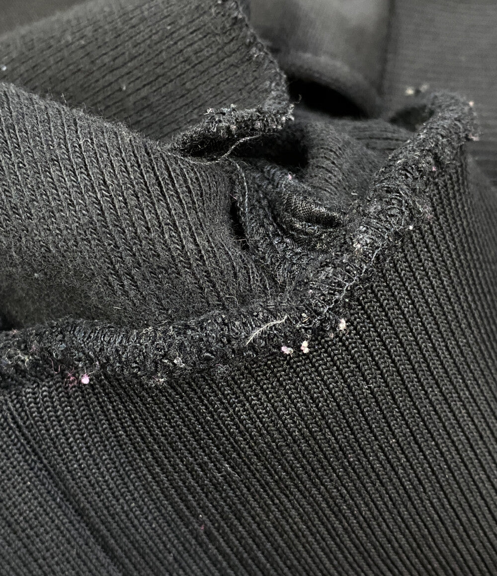 BURBERRY BLACK LABEL トラックジャケット ジャージ ブラック BMV66-710-09 メンズ SIZE 2 バーバリーブラックレーベル