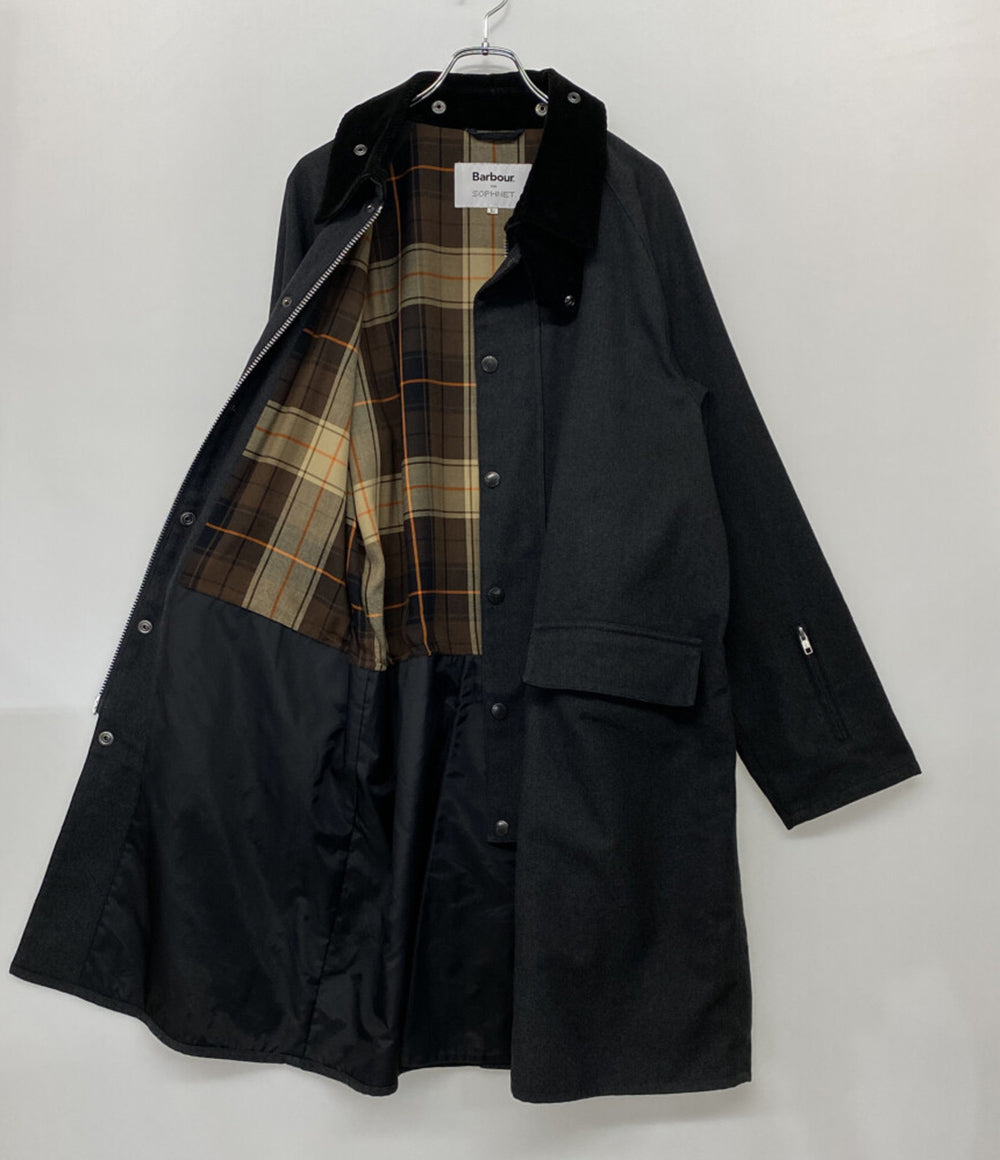 Barbour×SOPHNET. ソフネット コート NEW BURGHLEY JACKET メンズ SIZE L バブアー