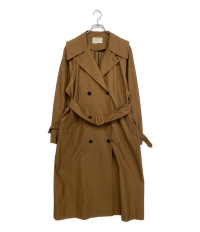 PUBLIC TOKYO トレンチコート シャンブレービッグカラートレンチコート 162554002 レディース SIZE F パブリック トウキョウ