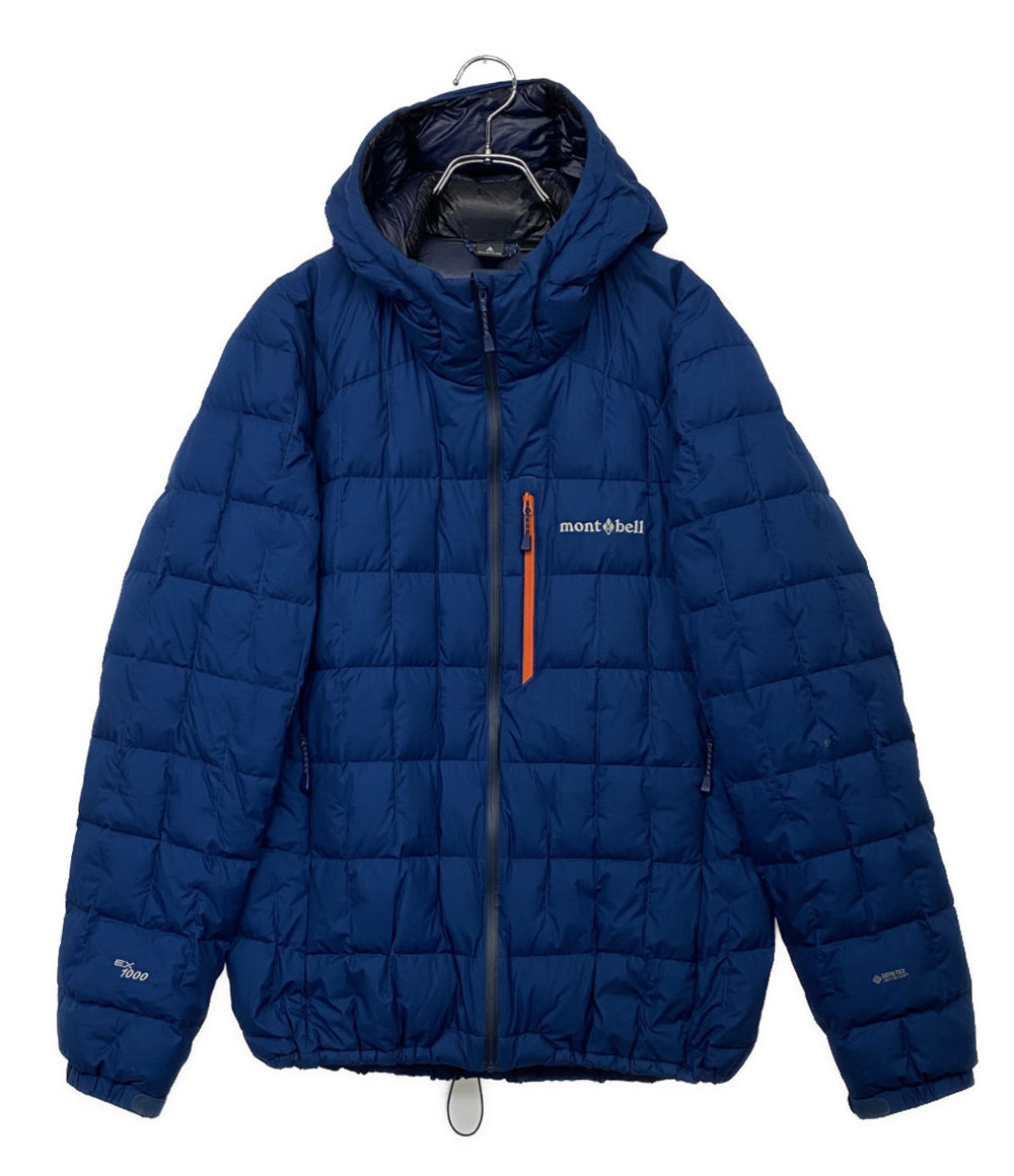mont-bell ダウンジャケット フード 1101594 ブルー メンズ SIZE XL モンベル