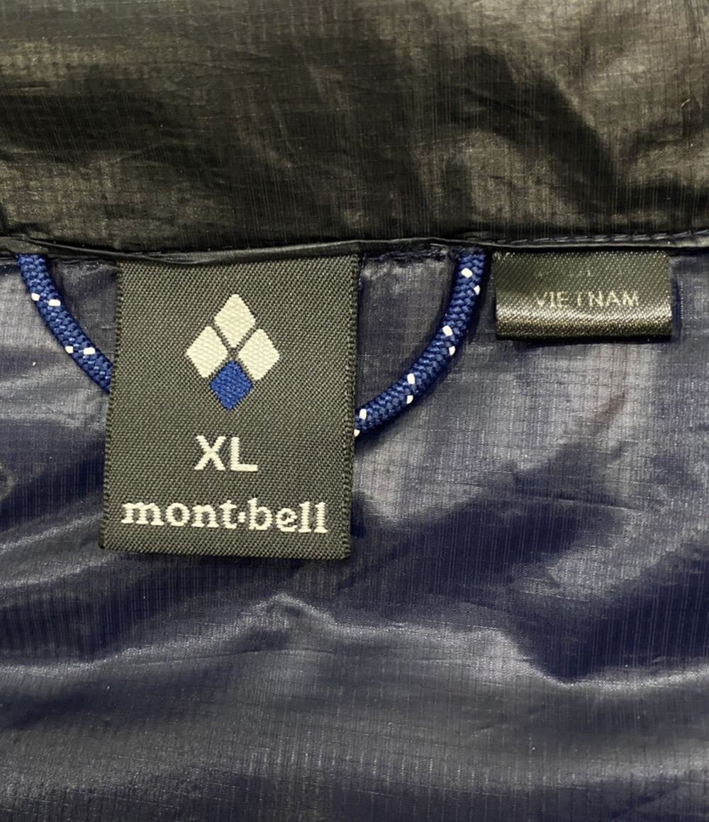 mont-bell ダウンジャケット フード 1101594 ブルー メンズ SIZE XL モンベル