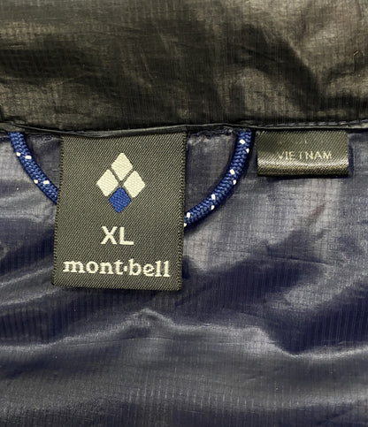 mont-bell ダウンジャケット フード 1101594 ブルー メンズ SIZE XL モンベル