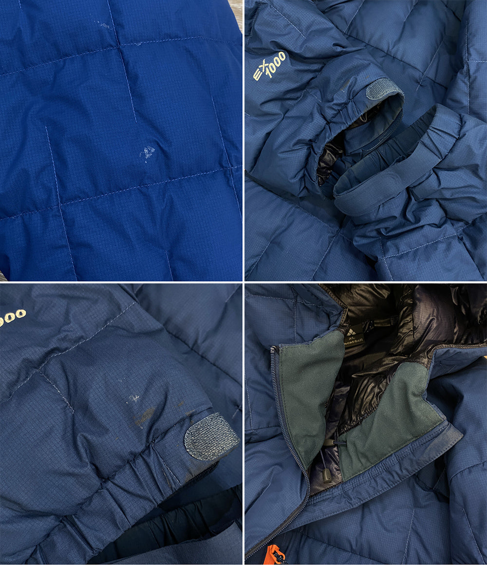 mont-bell ダウンジャケット フード 1101594 ブルー メンズ SIZE XL モンベル