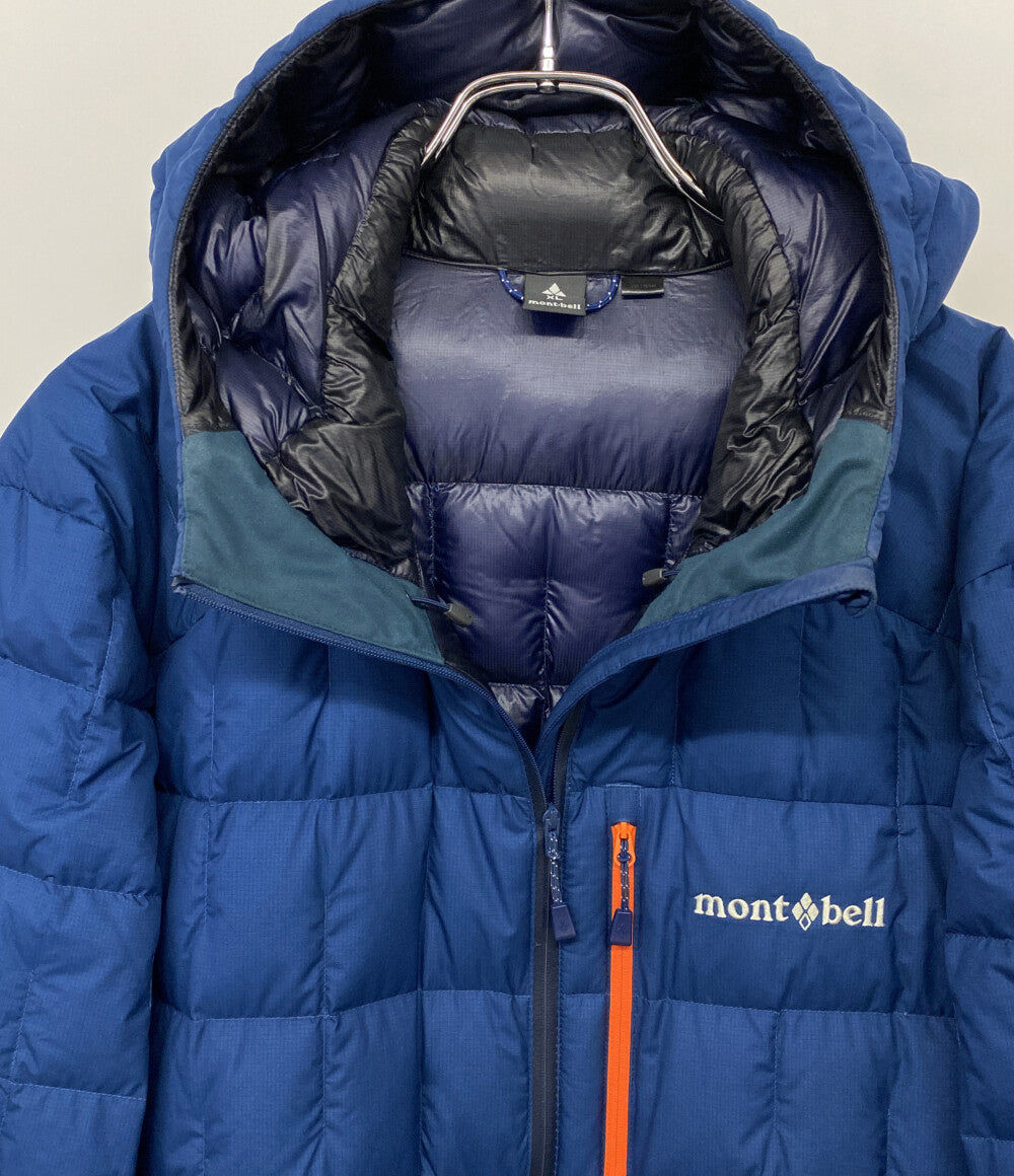 mont-bell ダウンジャケット フード 1101594 ブルー メンズ SIZE XL モンベル