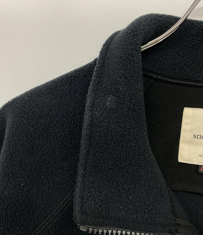 SNOW PEAK×WIND AND SEA スノーピーク ウィンダンシー フリースジャケット ブラック メンズ SIZE M