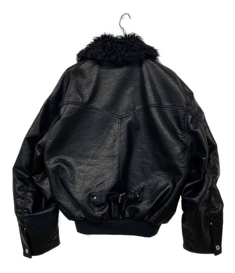 美品 b.ballsy ボールジーブラザーズ ジャケット Western faux leather work jacket メンズ SIZE M