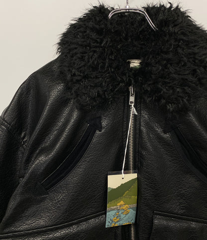 美品 b.ballsy ボールジーブラザーズ ジャケット Western faux leather work jacket メンズ SIZE M