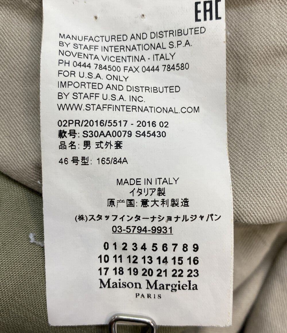Maison Margiela ミリタリーコート 2016AW メンズ SIZE 46 メゾンマルジェラ