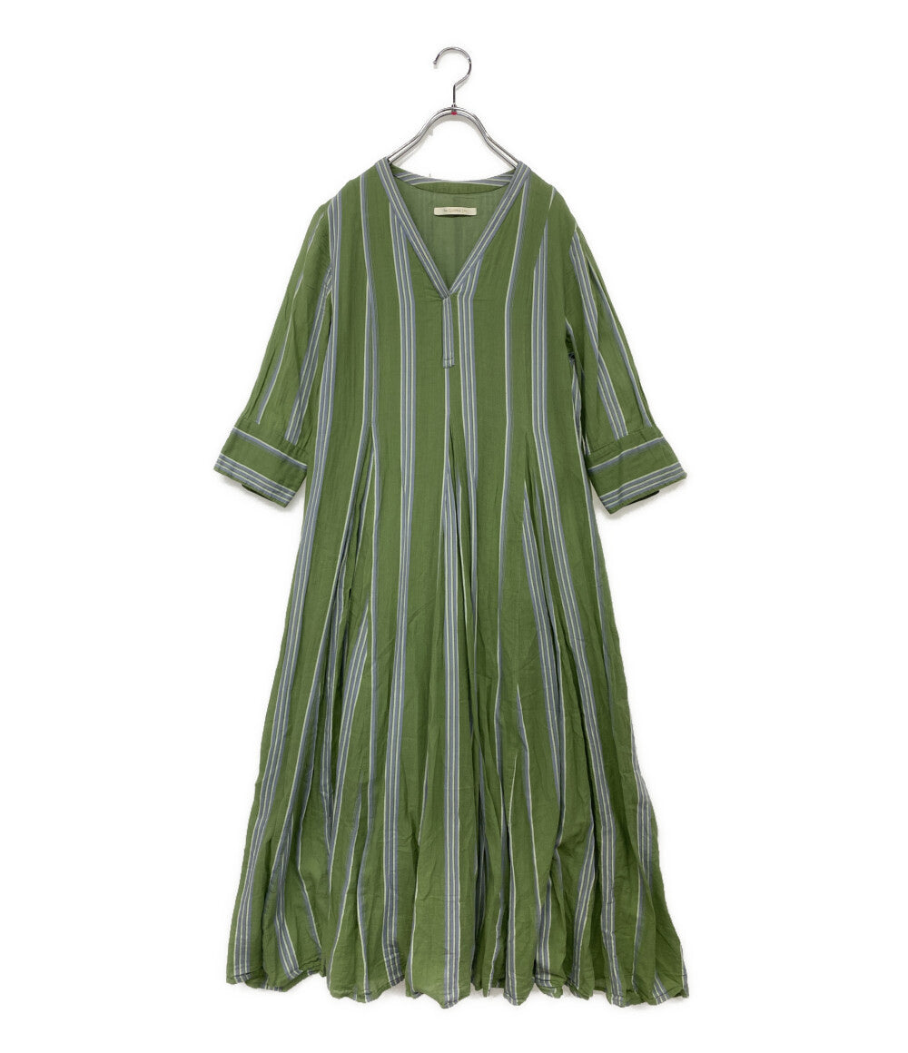 ne quittez pas 長袖ワンピース NE QUITTEZ PAS!（ヌキテパ） ne Quittez pas ワンピース Crimp Cotton