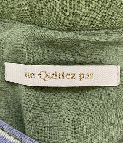 ne Quittez pas 長袖ワンピース グリーン 010442GA1 レディース SIZE S ヌキテパ