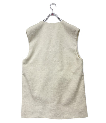 美品 LOEFF ロエフ ミニループベスト レディース SIZE -