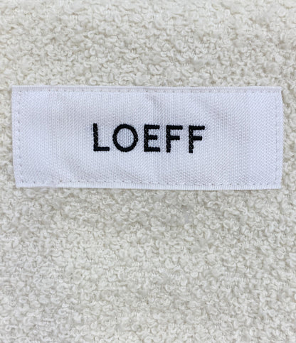 美品 LOEFF ロエフ ミニループベスト レディース SIZE -