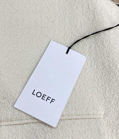 美品 LOEFF ロエフ ミニループベスト レディース SIZE -