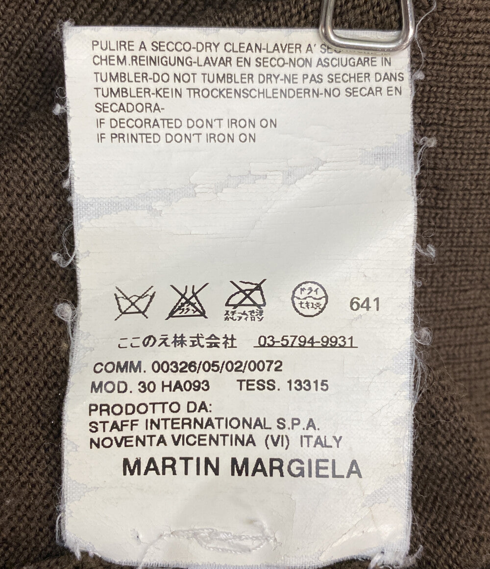 Martin Margiela Vネックニット 2005AW レディース SIZE S マルタンマルジェラ