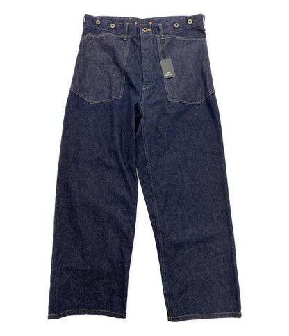 美品 NIGEL CABOURN デニムパンツ US ARMY DENIM インディゴ 8047-00-50003 メンズ SIZE 36 ナイジェルケーボン