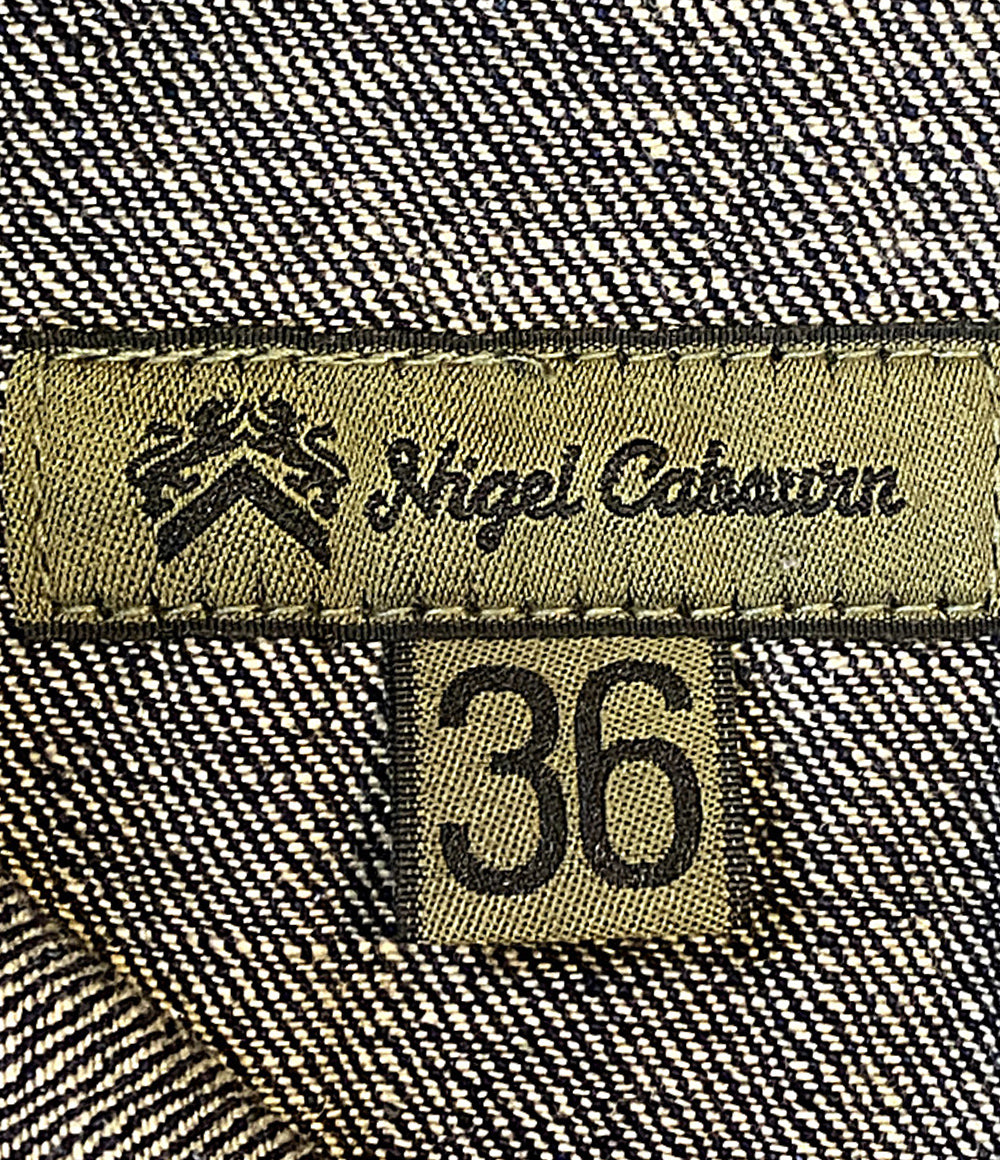 美品 NIGEL CABOURN デニムパンツ US ARMY DENIM インディゴ 8047-00-50003 メンズ SIZE 36 ナイジェルケーボン