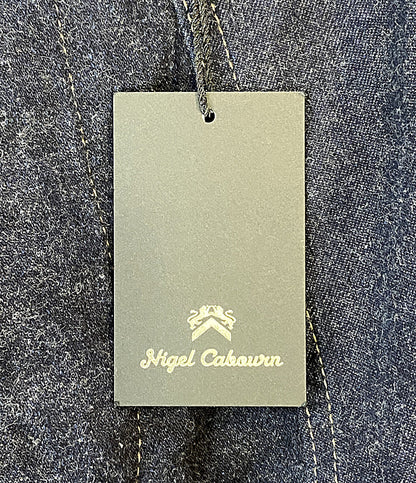 美品 NIGEL CABOURN デニムパンツ US ARMY DENIM インディゴ 8047-00-50003 メンズ SIZE 36 ナイジェルケーボン