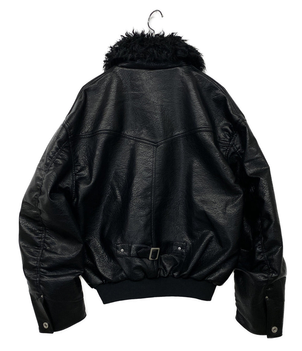 美品 B.BALLSY ボールジーブラザーズ ジャケット Western faux leather work jacket メンズ SIZE M