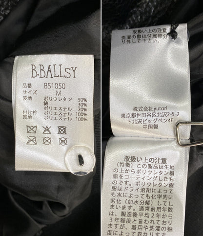 美品 B.BALLSY ボールジーブラザーズ ジャケット Western faux leather work jacket メンズ SIZE M