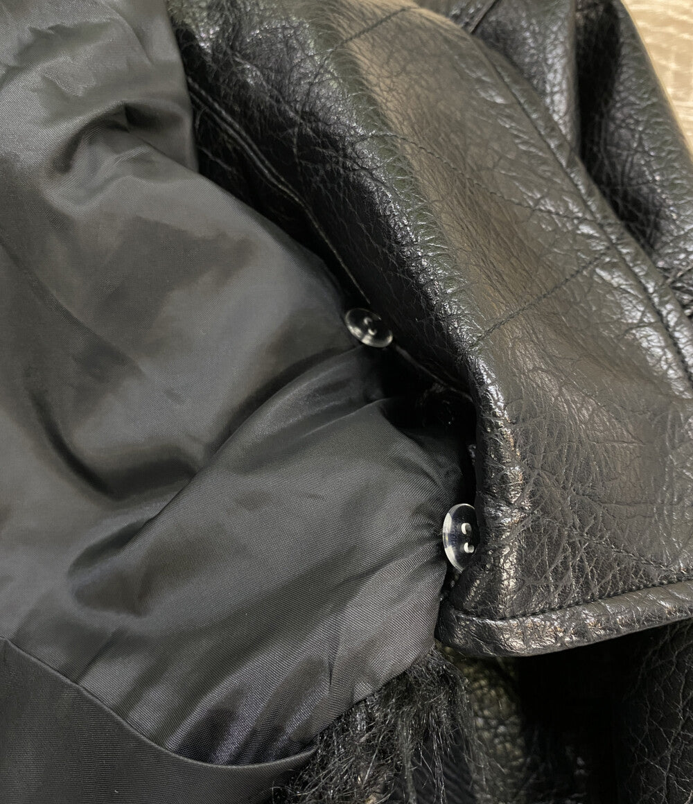 美品 B.BALLSY ボールジーブラザーズ ジャケット Western faux leather work jacket メンズ SIZE M