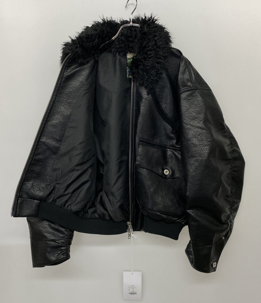 美品 B.BALLSY ボールジーブラザーズ ジャケット Western faux leather work jacket メンズ SIZE M