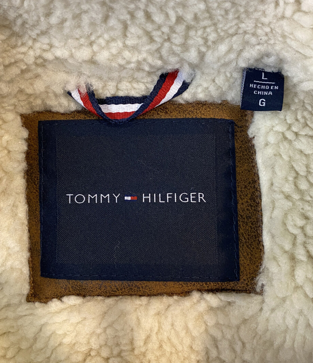 TOMMY HILFIGER フライトジャケット ボア メンズ SIZE L トミーヒルフィガー