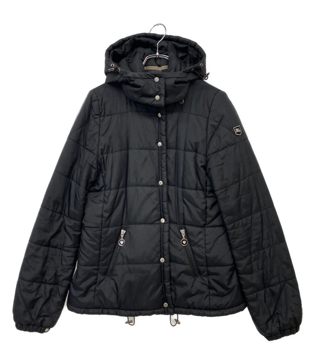 BURBERRY BLUE LABEL 裏ボア　ジャケット　38 Burberry Blue Label Down Jacket Nova Check Black Size 40 fashion