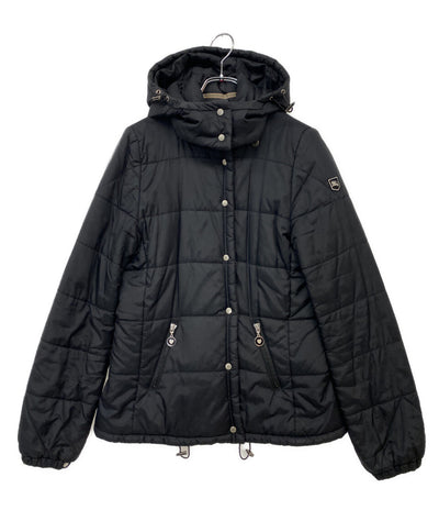 BURBERRY BLUE LABEL 中綿ジャケット ブラック レディース SIZE 38 バーバリーブルーレーベル