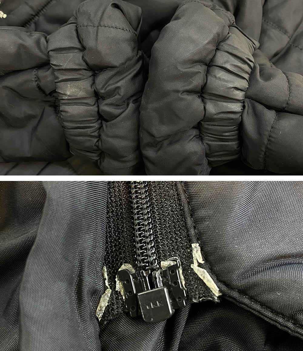 BURBERRY BLUE LABEL 中綿ジャケット ブラック レディース SIZE 38 バーバリーブルーレーベル