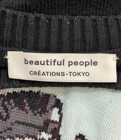 beautiful people ニット FRANKENSTEIN knitted pullover 1535210010 メンズ SIZE 42 ビューティフルピープル
