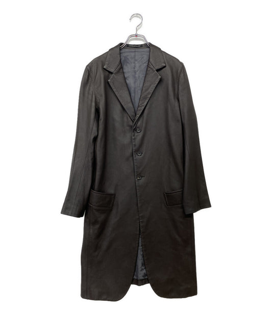 Y's 鹿革コート 2008SS レディース SIZE 4 ワイズ