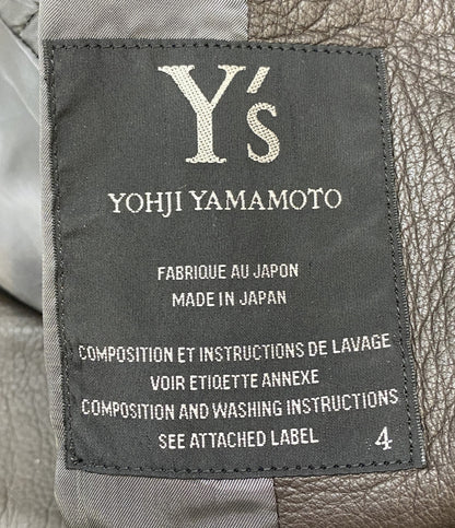 Y's 鹿革コート 2008SS レディース SIZE 4 ワイズ