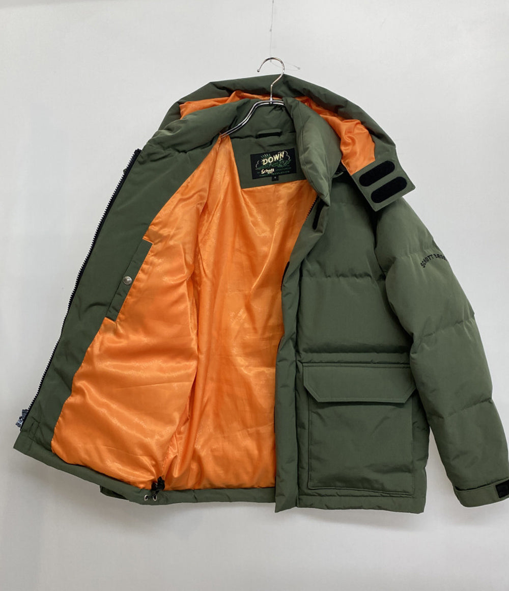 SCHOTT ダウンジャケット 3192038 カーキ メンズ SIZE S ショット