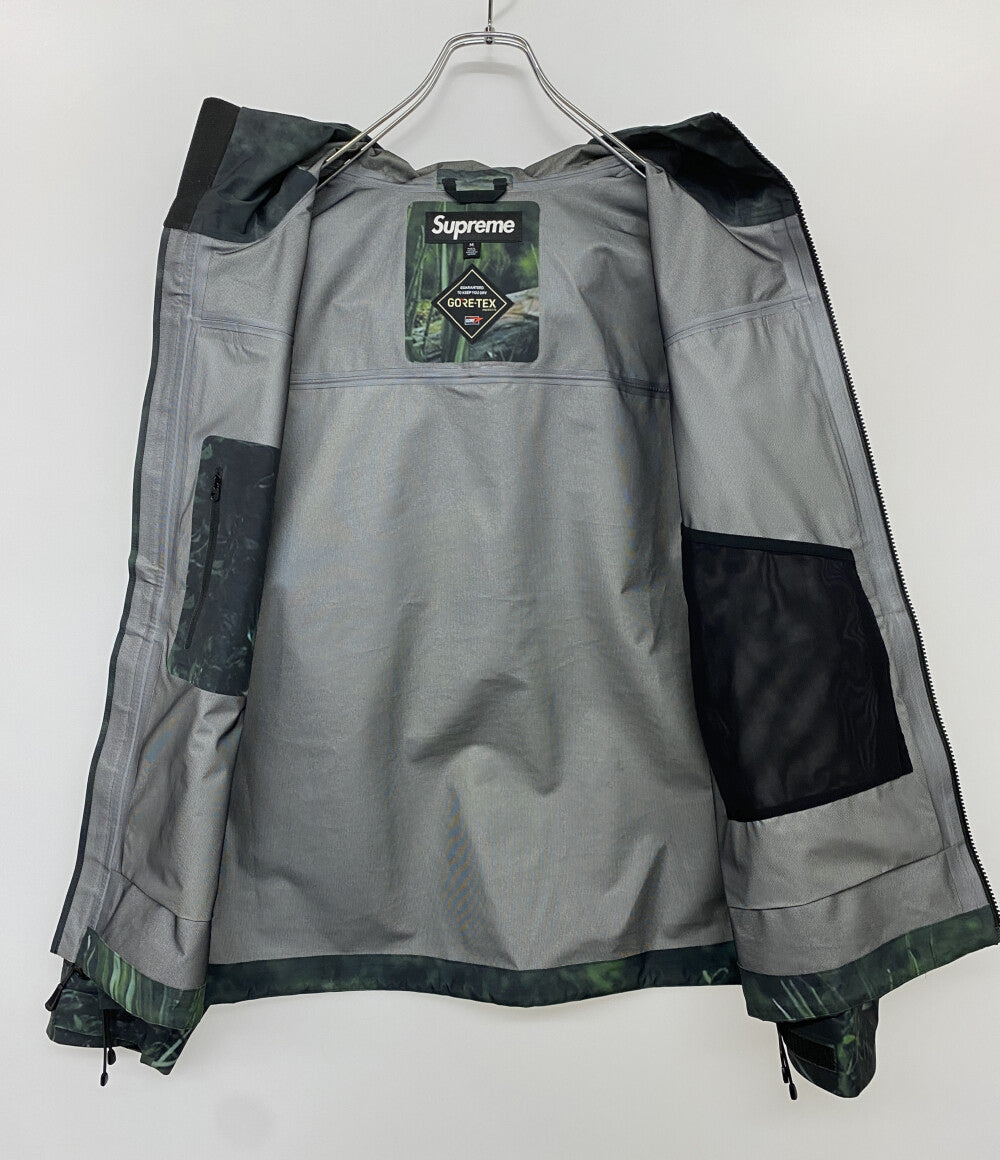 Supreme ナイロンジャケット taped seam shell jacket kermit the frog