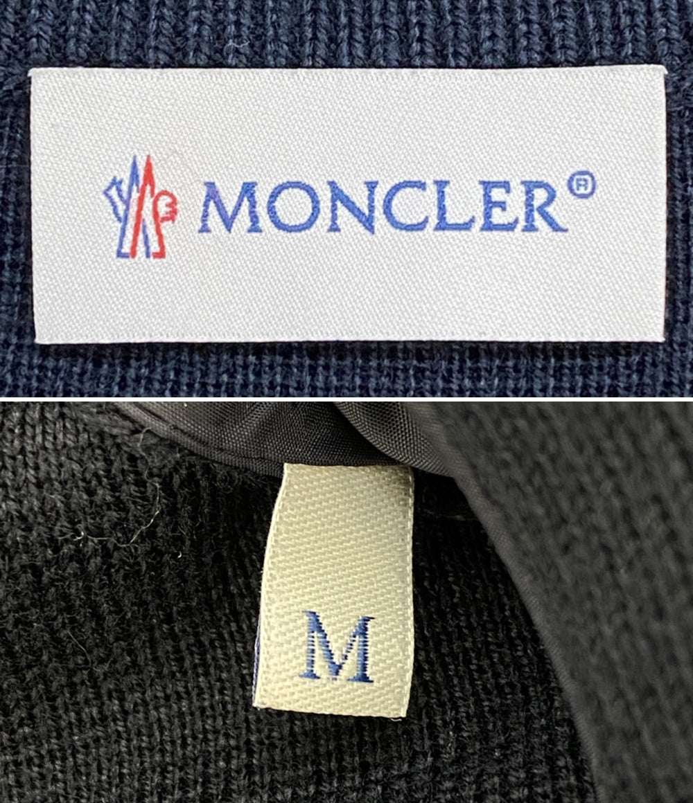 MONCLER ニット切替ダウンジャケット CARDIGAN TRICOT I20919B50700 メンズ SIZE M モンクレール