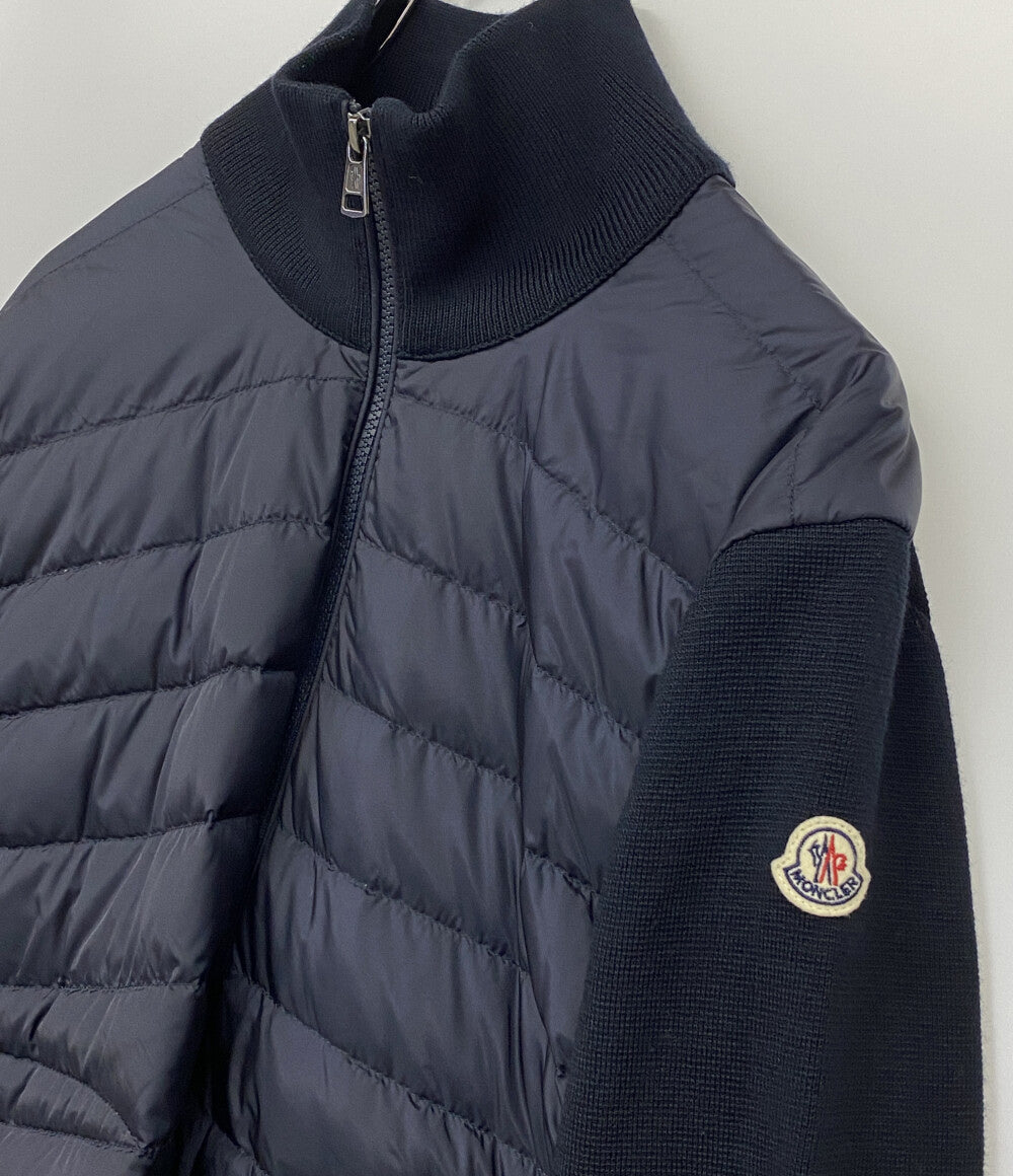 MONCLER ニット切替ダウンジャケット CARDIGAN TRICOT I20919B50700 メンズ SIZE M モンクレール
