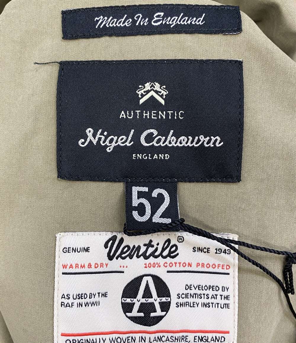 美品 NIGEL CABOURN スモック プルオーバー LE5 MORSHEAD SMOCK VENTILE 8049-14-00010 メンズ SIZE 52 ナイジェルケーボン