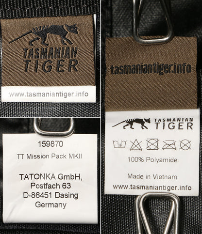 TASMANIAN TIGER タスマニアンタイガー バックパック ミリタリー TT MISSION PACK MKII メンズ