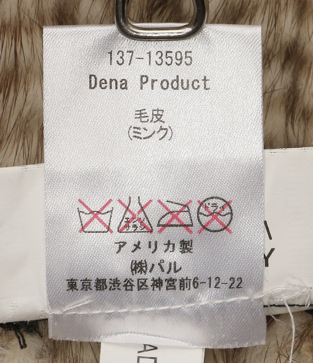 DENA デナ ミンク ストール レディース