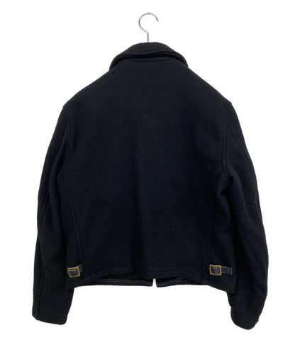 SCHOTT CPOジャケット 7176 ブラック メンズ SIZE 38 ショット