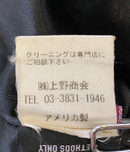 SCHOTT CPOジャケット 7176 ブラック メンズ SIZE 38 ショット