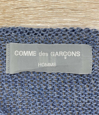 COMME des GARCONS HOMME ジップアップカーディガン リネン100 HN-020100 メンズ SIZE -
