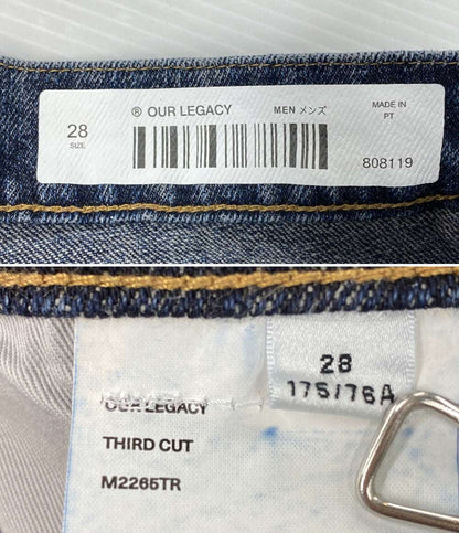 OUR LEGACY デニムパンツ THIRD CUT Rocker Storm Wash メンズ SIZE 28 アワーレガシー
