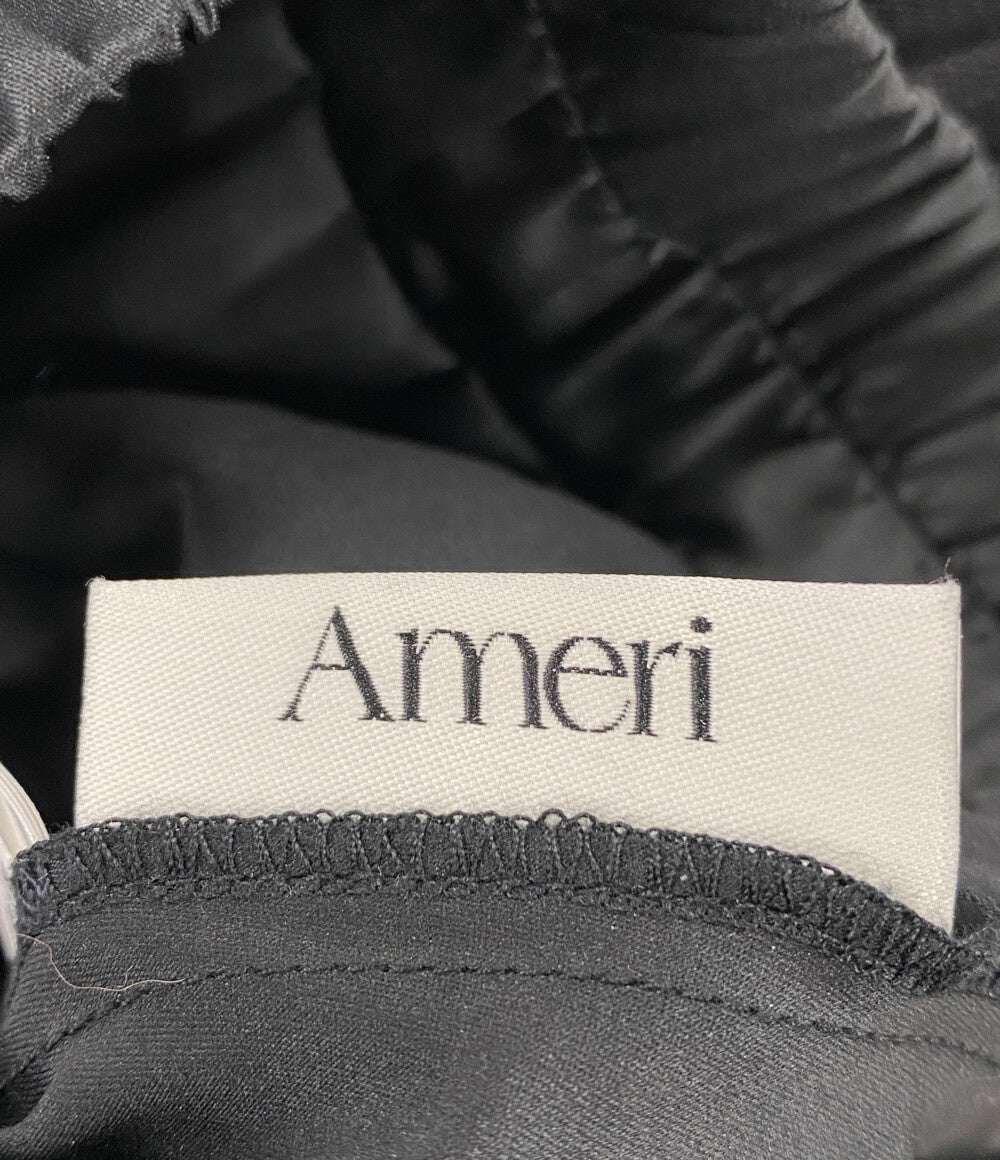 美品 AMERI ティアードスカート BLK 0125109260360 レディース SIZE M アメリ