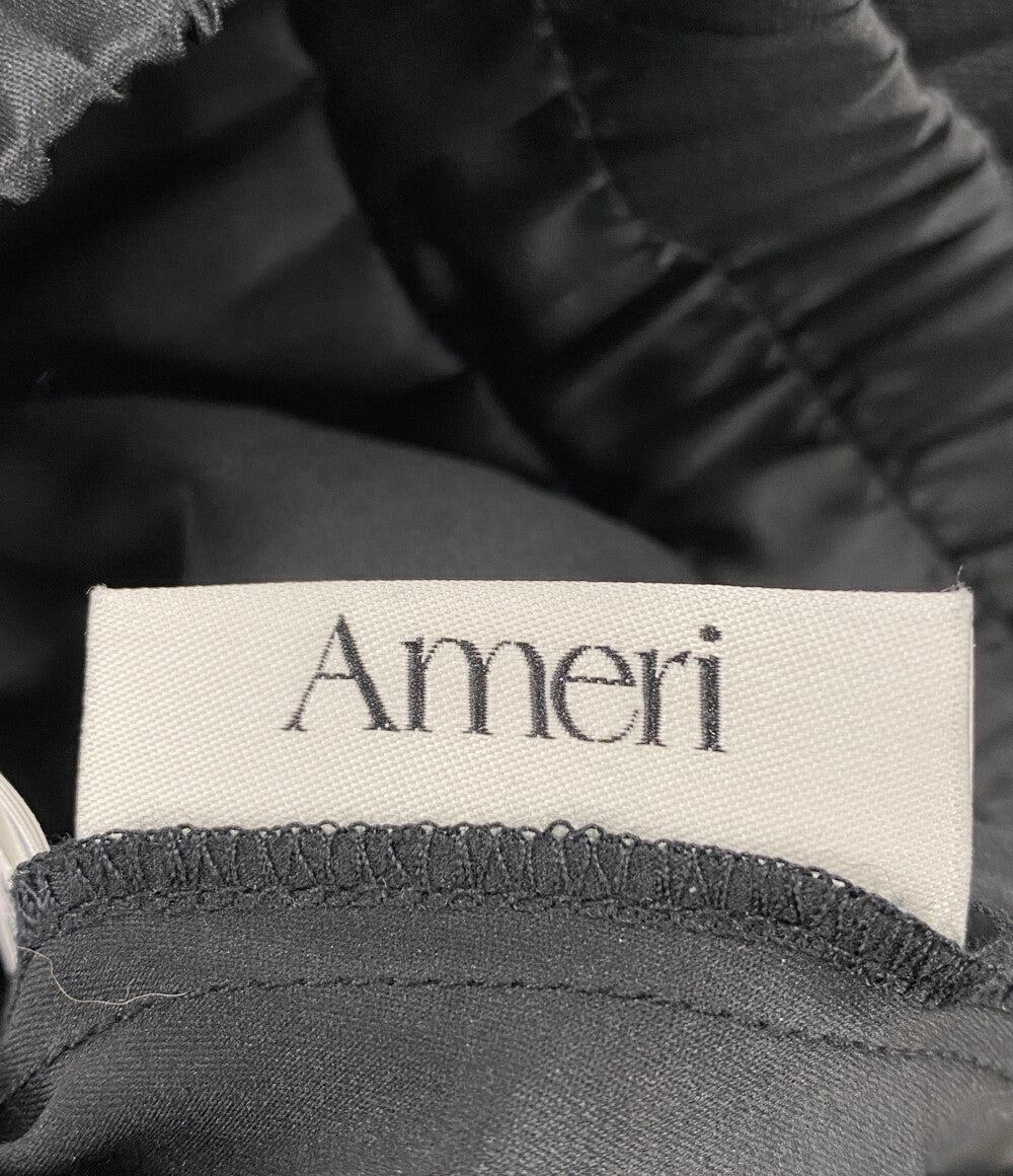 美品 AMERI ティアードスカート BLK 0125109260360 レディース SIZE M アメリ