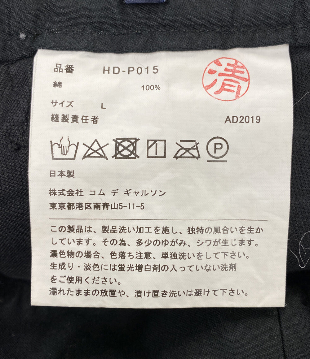 COMME des GARCONS HOMME パンツ コットン HD-P015 メンズ SIZE L コムデギャルソンオム