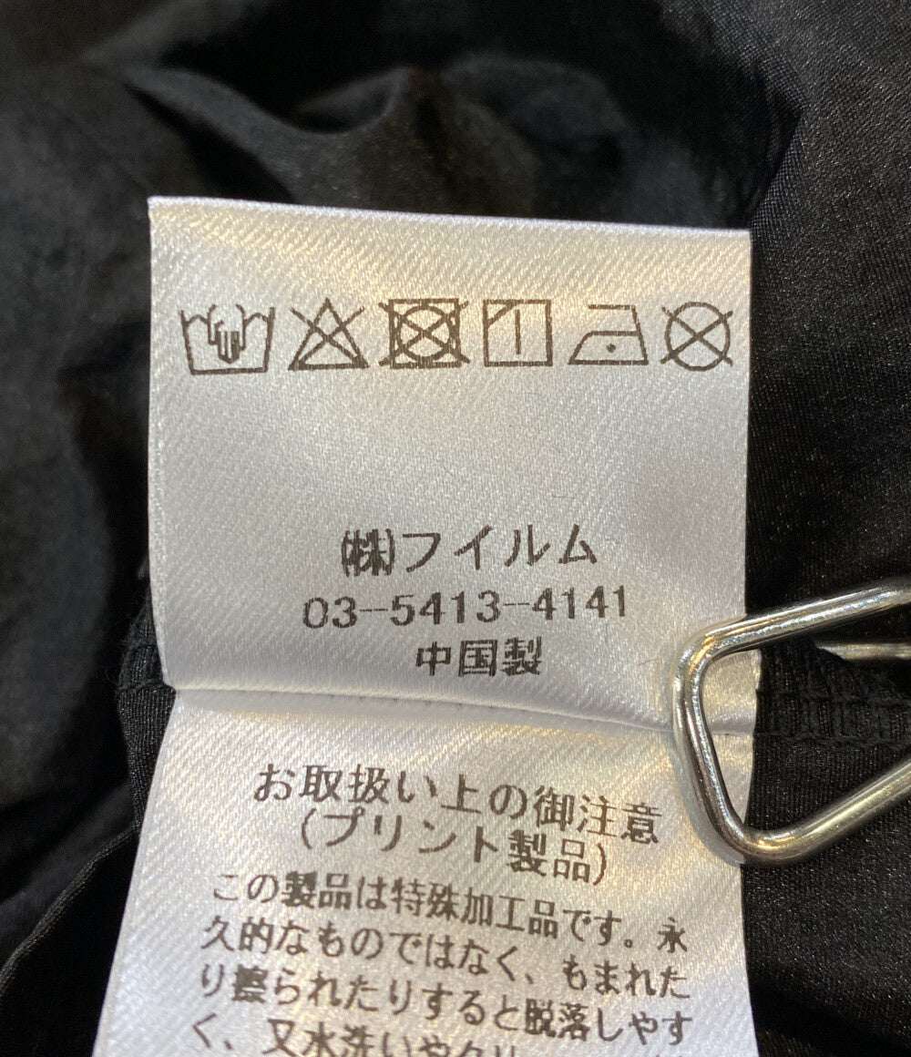 DOUBLE STANDARD CLOTHING 半袖ワンピース 0501-300-252b ブラック レディース SIZE 36 ダブルスタンダードクロージング